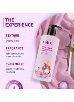 Plum Onion and Biotin Shampoo for Hairfall Control | Paraben Free | Enriched with Onion Extract, Biotin, D-Panthenol | Boosts Scalp Health | 250 ml  - Image 5