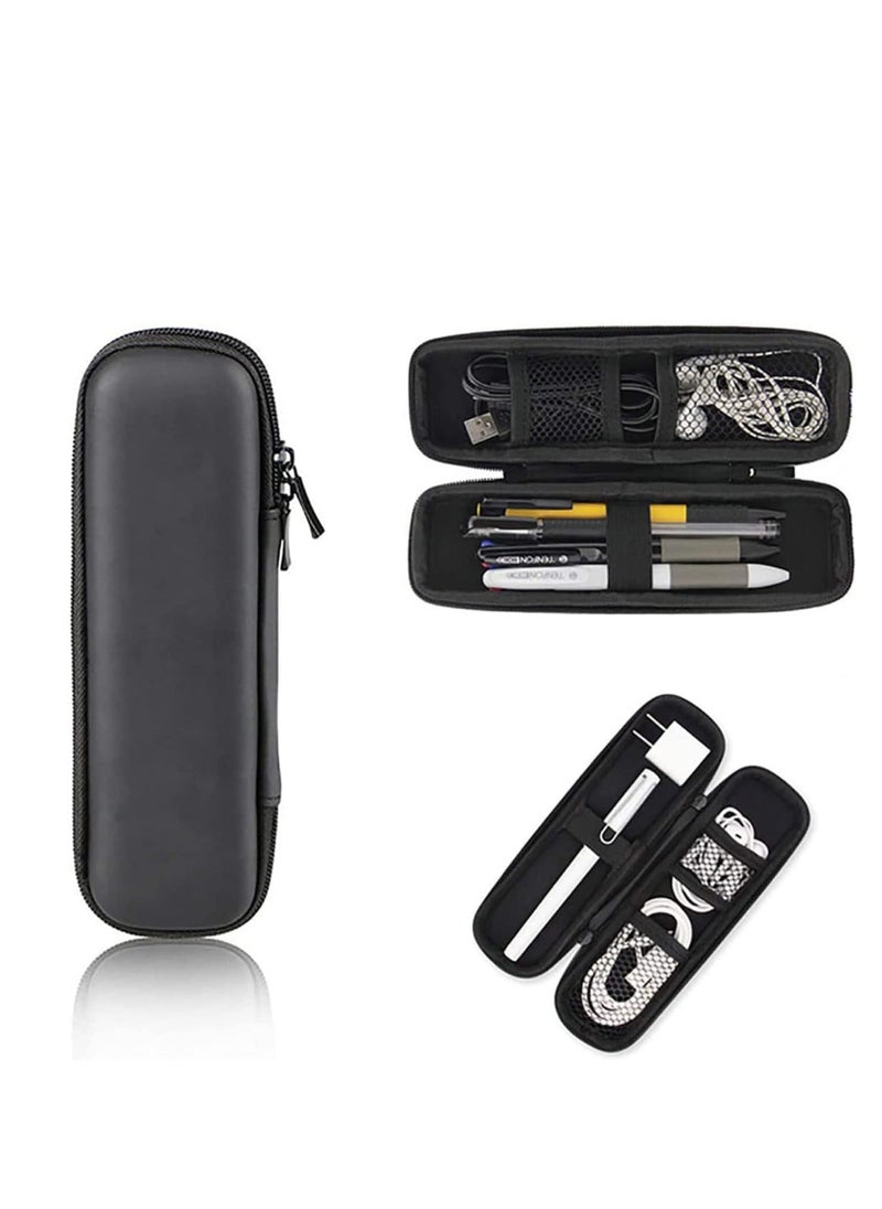 Y&D - Executive Pen Cases Slim EVA Carrying Bag Insulin Travel Pencil Hard Shell, Simple Thin Organizer Box for Stylus Touch Headphones - Image 1