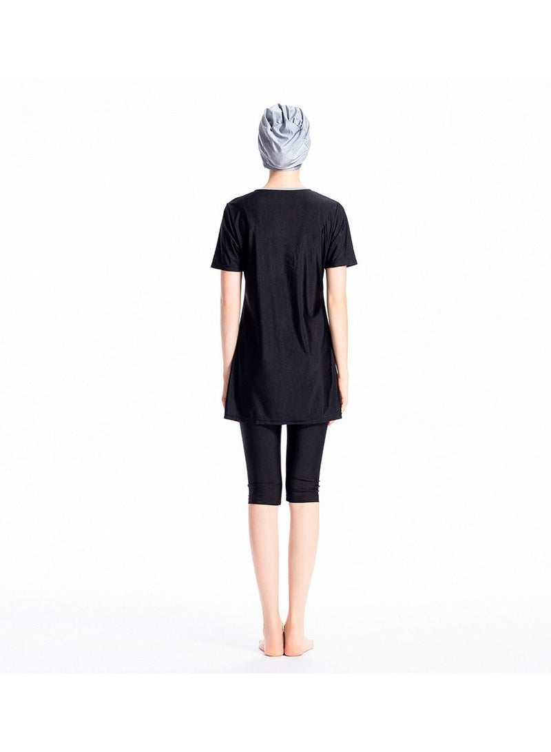 Loquat Capris Short Sleeve Sunscreen Swimwear  - Image 2