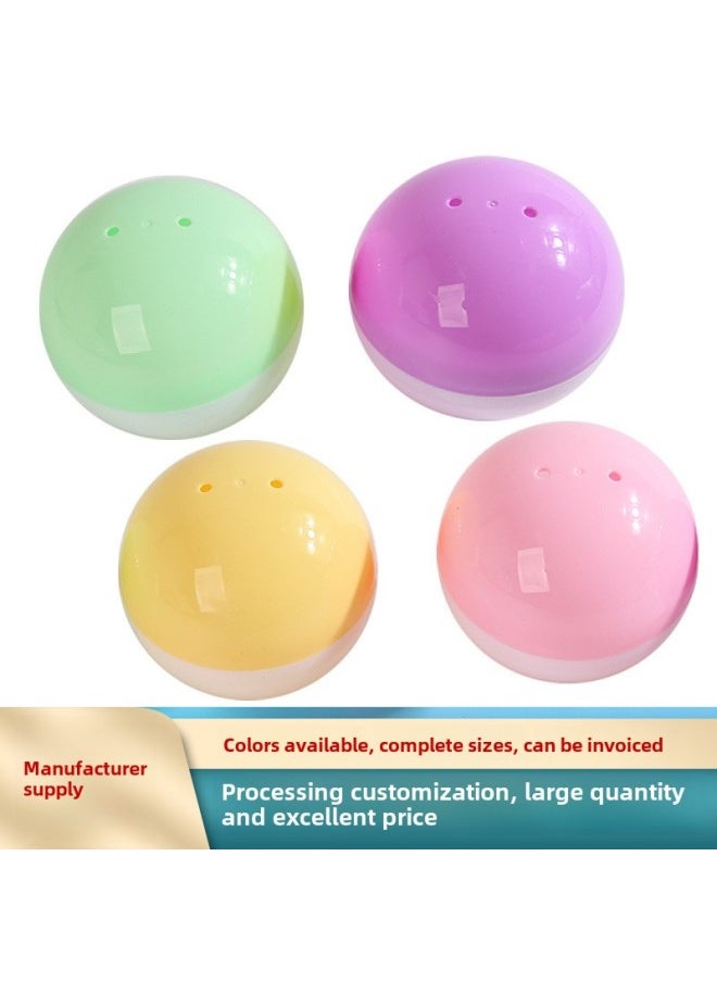 Generic Eggshell Toys In Various Sizes Including 32 45 65 70 75 100 115 120mm For Children's Entertainment And Education-Color:Half White Half Macaroon-Specifications:32mm  - Image 2