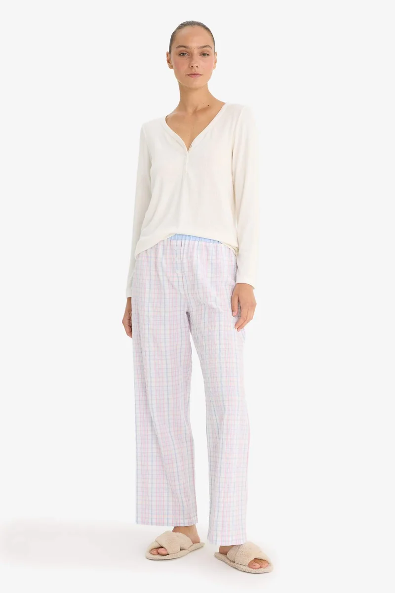 ديفاكتو Fall in Love Regular Fit Woven Pyjamas Pants