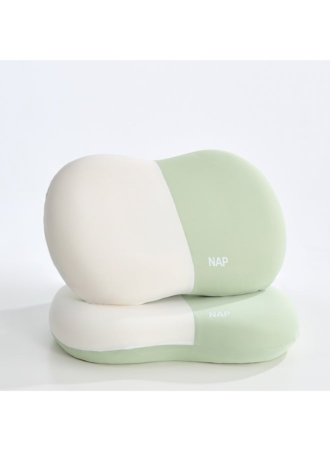 Bentifar Ergonomic Pillow for Sleeping, Cervical Neck Pillow Memory Foam for Relief, Odor-Free, Cooling Pillow for Side Back and Lying Sleepers (Blue) - Image 5