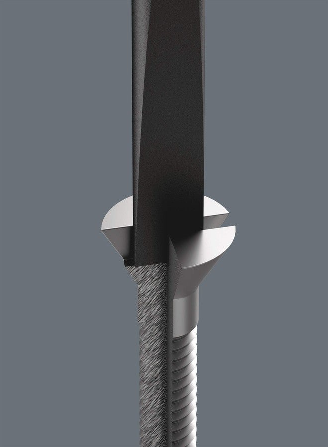 ويرا مفك براغي دقيق للإلكترونيات مشقوق من طراز Wera 05117994001 Kraftform Micro 2035، برأس 2.5 مم، وطول شفرة 50 مم - Image 4