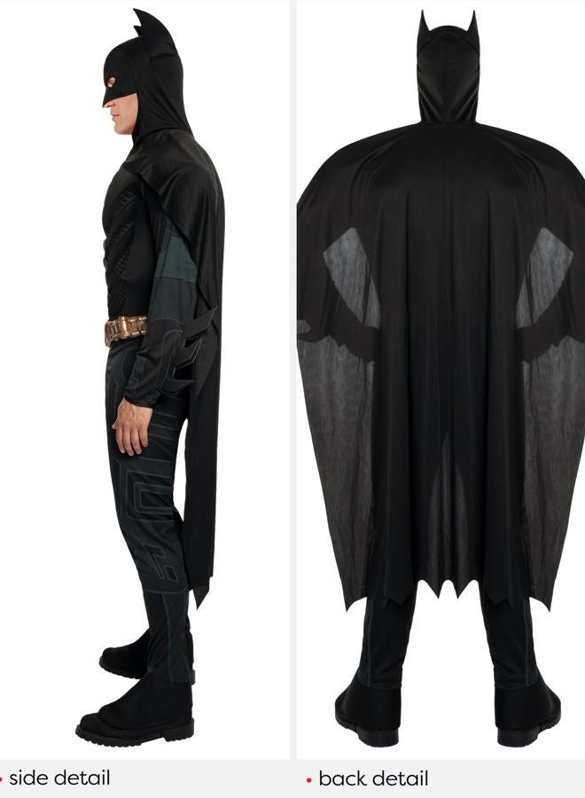 RUBIE'S batman: the dark knight trilogy adult batman costume, black, m - Image 4