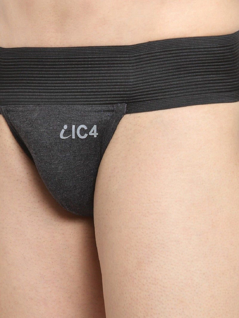 IC4 Store داعم رياضي للرجال باللون الفحم - Image 4
