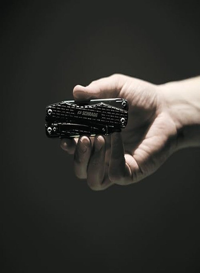 Schrade Delta Class Clench Multi-Tool with 2Cr13 Stainless Steel Components & Handle for EDC, Outdoor Survival - Image 5