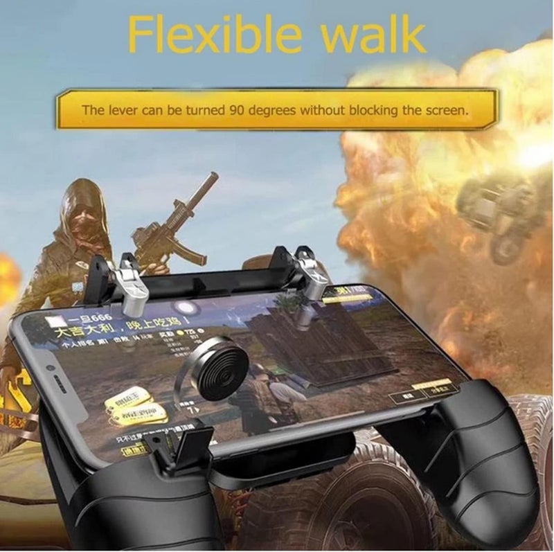 SKEIDO K11 اللاسلكي بلوتوث Gamepad جويستيك التحكم عن بعد وحدة التحكم L1R1 حريق النار زر لـ IOS / Android PUBG لعبة المقبض - Image 5