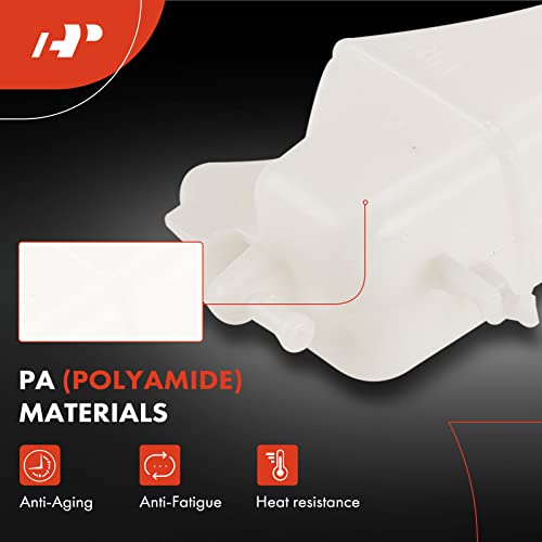 A-Premium Radiator Coolant Overflow Recovery Reservoir Tank with Cap Compatible with Honda Civic 2001-2005 L4 1.7L Petrol Coupe Sedan - Image 3