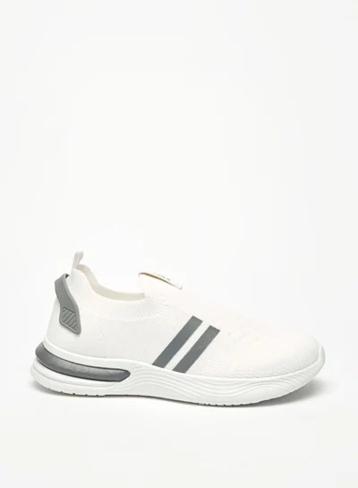 شو اكسبرس Mens Oaklan By Shoexpress Textured Slip On Sports Shoes By Shoexpress