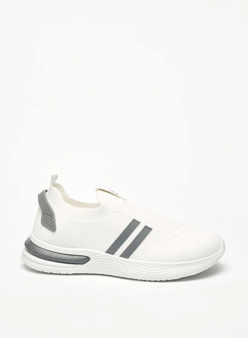 شو اكسبرس Mens Oaklan By Shoexpress Textured Slip On Sports Shoes By Shoexpress