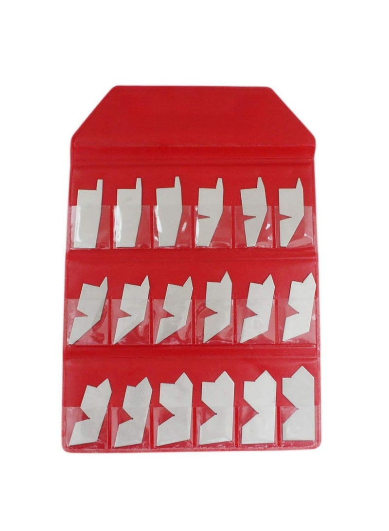 18 PCS Angle Gauge Set - Image 1