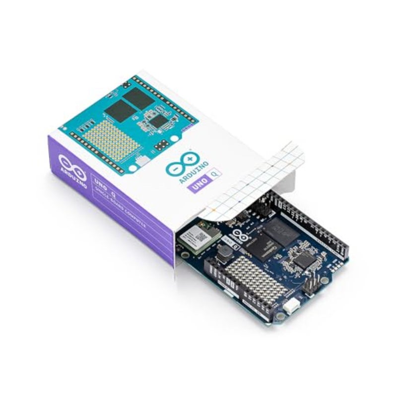 ® UNO™ Q 2GB[ABX00162] - لوحة هجينة، معالج Qualcomm Dragonwing QRB2210 الدقيق MPU وSTM32U585 Microcontroller(MCU)، رؤية AI، صوت، IoT، Robotics، Linux Debian OS، Wi-Fi 5، USB-C - Image 4