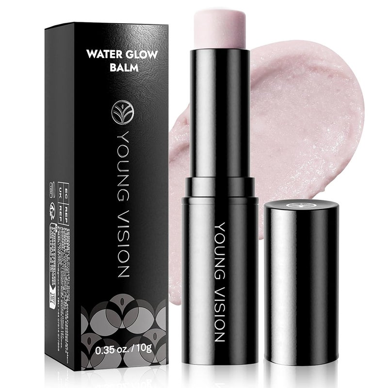 YOUNG VISION Radiant Balm - Luminous Highlighter & Moisturizer for Face, Cheeks, Lips | Natural Glow, Dewy Finish, Hydrating & Non-Greasy, Long-Lasting Lightweight Formula