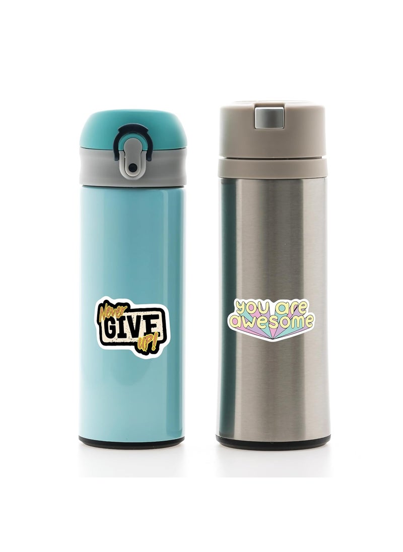 D2c D2C Positive Affirmation Stickers Set 53Piece Motivational and Inspirational Quotes for Water Bottles Laptops Journals DIY Projects Scrapbook  - Image 5