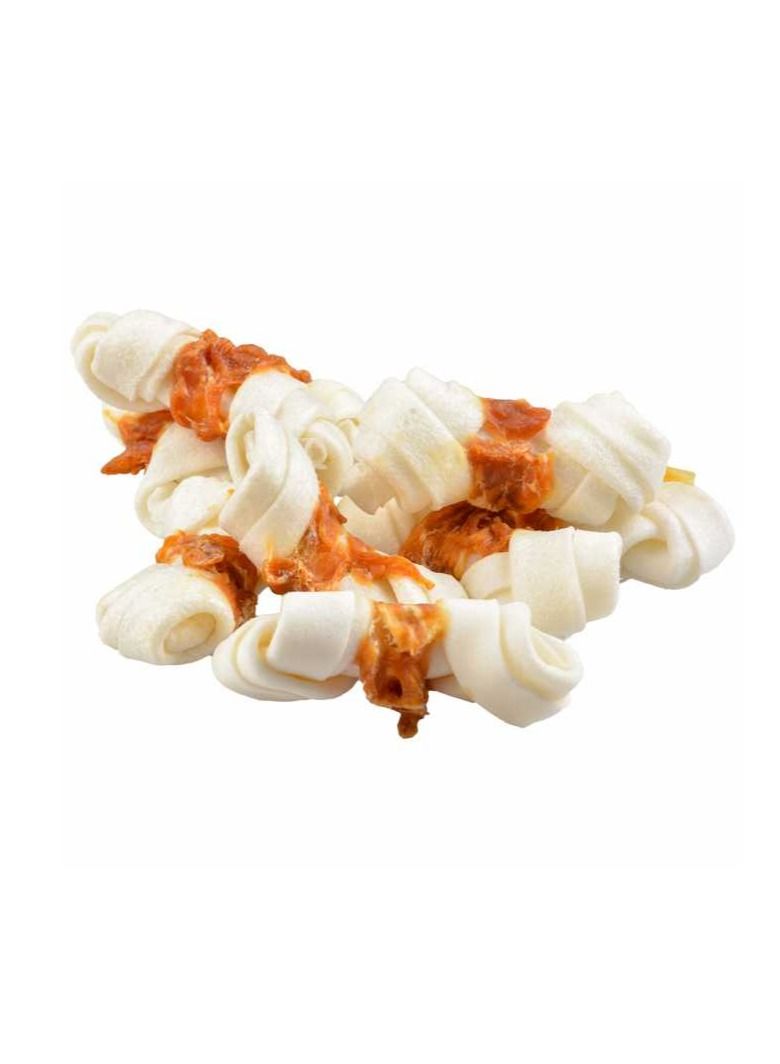 Duvo + Dog Chicken & Rawhide Small Bones Food 1000g 13PC - Image 2