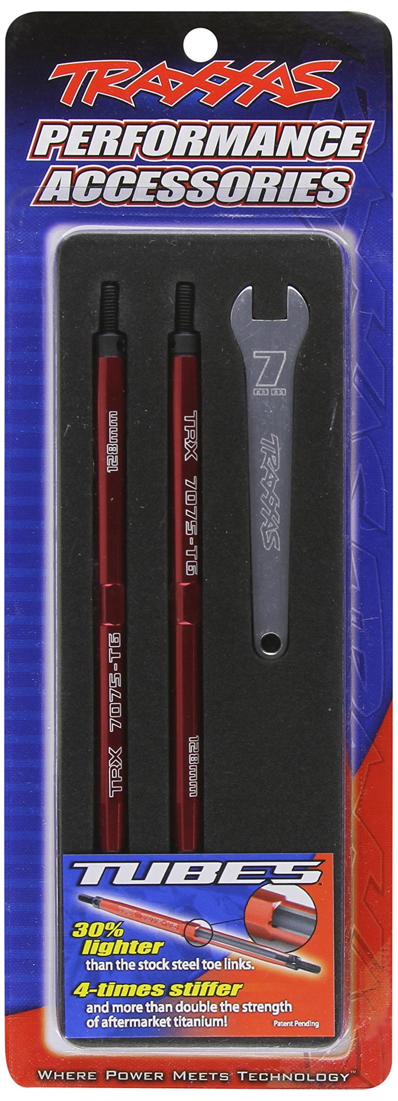 Traxxas 5338R Tubes Lightweight Aluminum Red Turnbuckle - Image 2