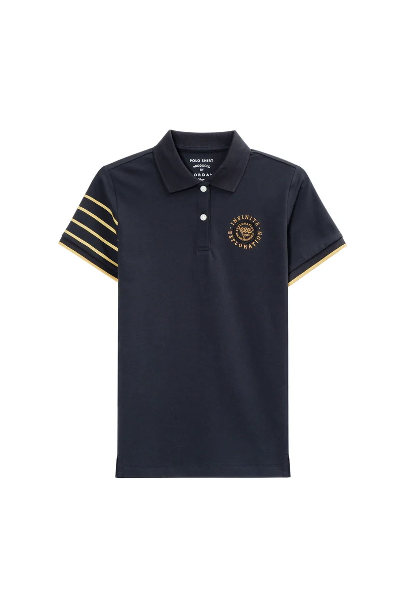 جيوردانو قميص بولو أزرق نسائي