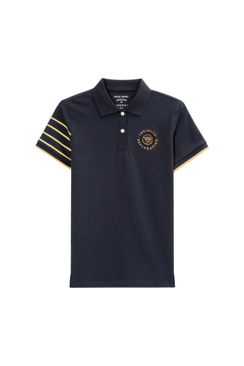 جيوردانو قميص بولو أزرق نسائي - Image 1