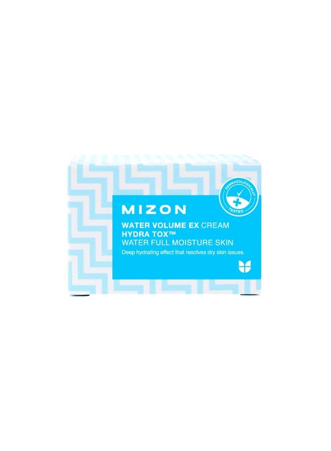 ميزون كريم MIZON Water Volume EX، مرطب جل يومي لترطيب البشرة مناسب لجميع أنواع البشرة، يتميز بتركيبة خفيفة وخصائص مهدئة ومفتحة للبشرة، كريم للوجه من منتجات العناية بالبشرة الكورية، يوفر فعالية عالية في الاحتفاظ بالرطوبة، سعة 230 مل. - Image 2