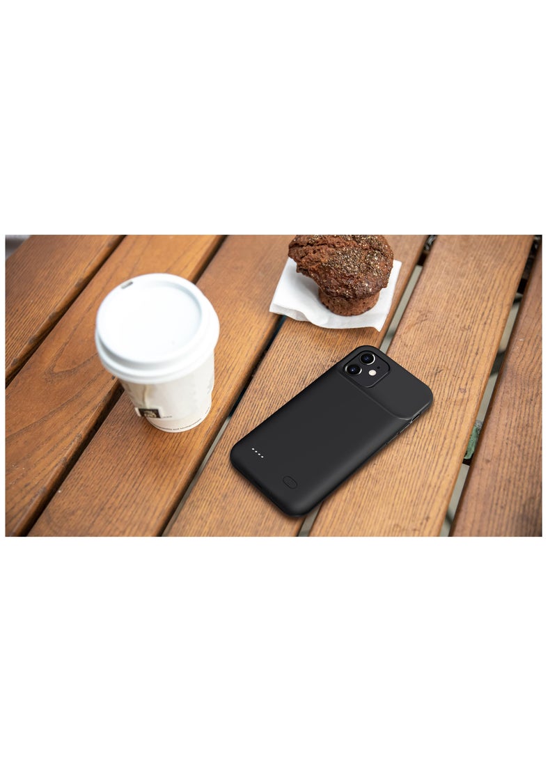 Generic - 7000mAh Battery Case Cover Rechargeable Extended Power Bank Wireless for iPhone 12 Mini - Image 1