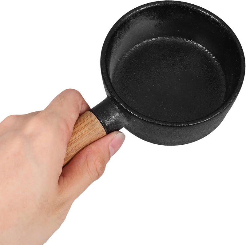 Ceramic Salad Bowl with Handle 200ml Small round Food Storage Bowl for Home Dining - Image 4