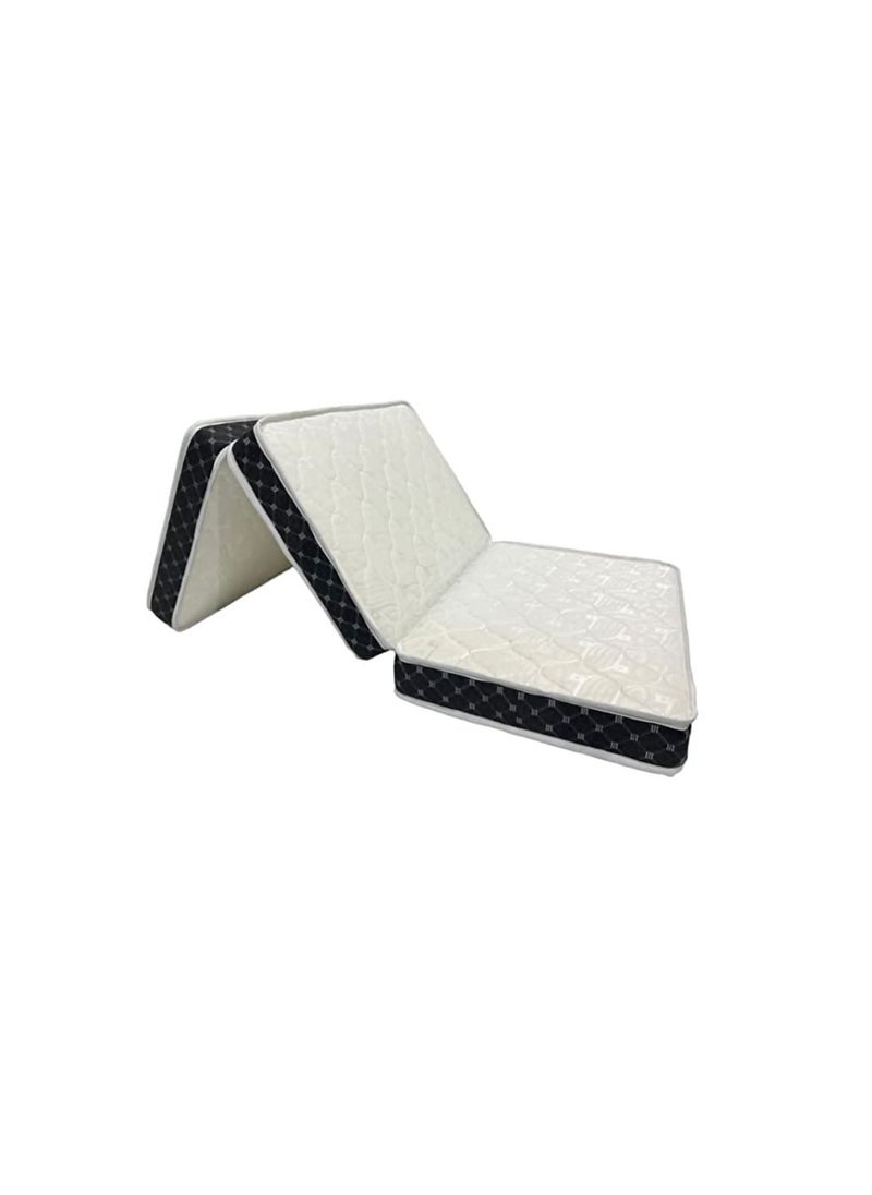 R2R FURNITURE ELITE PREMIUM TRI FOLDING SPECIAL SOFT FOAM MATTRESS 90X190X10 