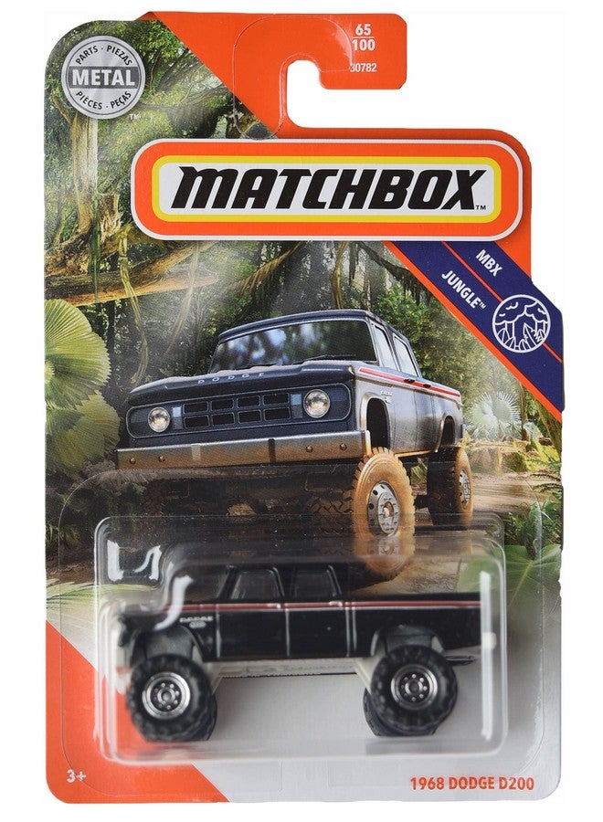 Matchbox 1968 Dodge D200, [Black] Jungle 65/100