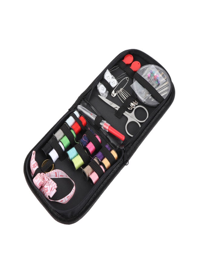 Portable Sewing Kit Thread Tape Thimble Buttons Scissors DIY Sewing Supplies with A Storage Bag for Camping Travelling - Image 3