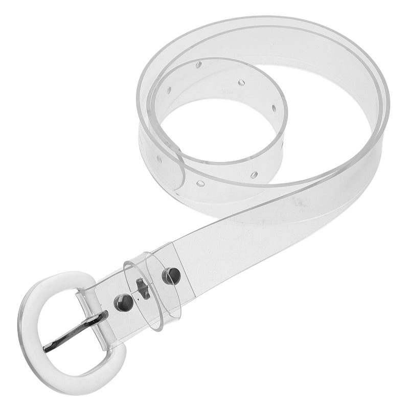 Fashionable Transparent Waist Belt Waist Decoration And Statement Looks For Jeans And Sweaters Adjustable And Comfortable - Image 1