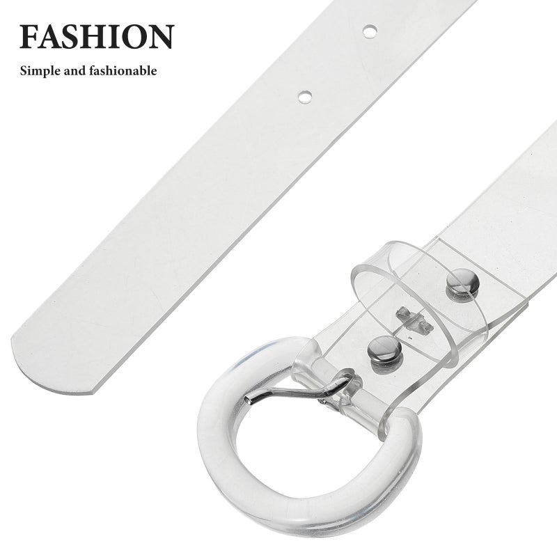 Fashionable Transparent Waist Belt Waist Decoration And Statement Looks For Jeans And Sweaters Adjustable And Comfortable - Image 3