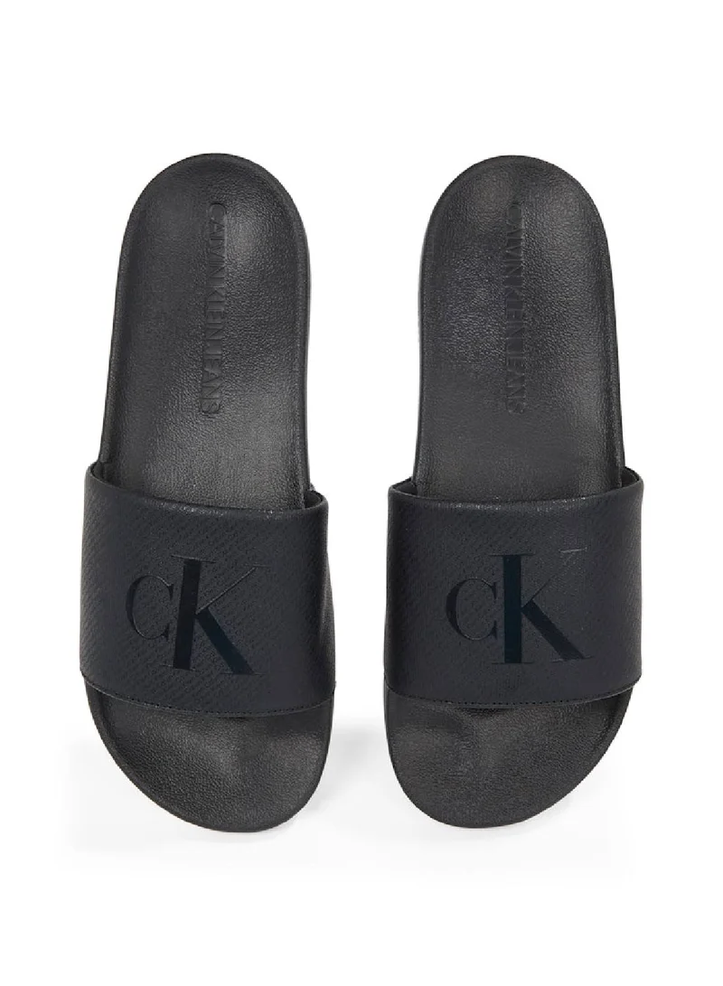 Calvin Klein Jeans Print Slides