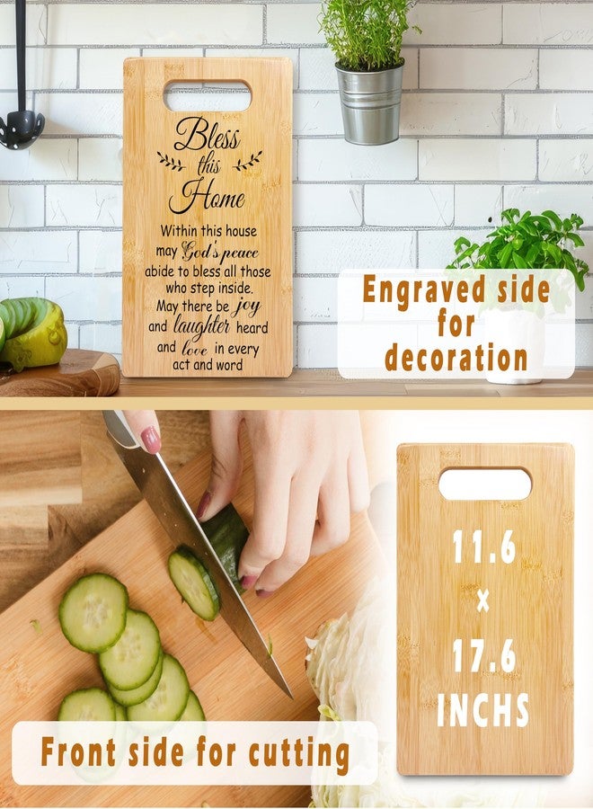 RYYCDOI House Warming Gifts New Home Women, Bless this Home Cutting Board, Hostess Gifts for Women, New Home Gift Ideas for New Homeowner, New Home Decor for Kitchen - Image 2