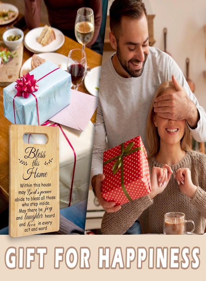 RYYCDOI House Warming Gifts New Home Women, Bless this Home Cutting Board, Hostess Gifts for Women, New Home Gift Ideas for New Homeowner, New Home Decor for Kitchen - Image 3