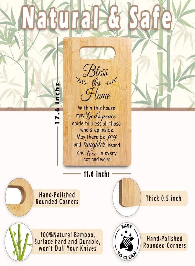 RYYCDOI House Warming Gifts New Home Women, Bless this Home Cutting Board, Hostess Gifts for Women, New Home Gift Ideas for New Homeowner, New Home Decor for Kitchen - Image 4