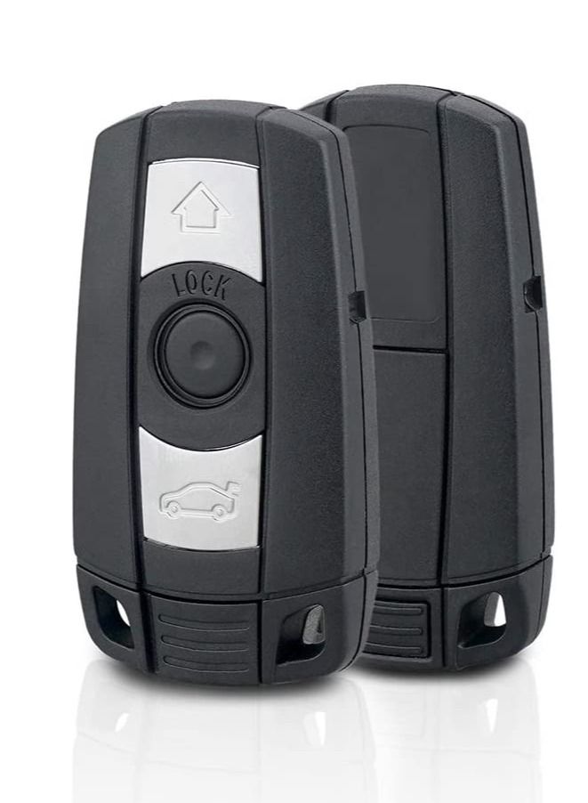 althiqahkey 3 Buttons KR55WK49127 CAS3 315Mhz PCF7945 Chip Smart Car Fob Remote Key For BMW X5 X6 E46 E60 E63 E65 E83 E85 E90 E92 Semi Smart. - Image 2