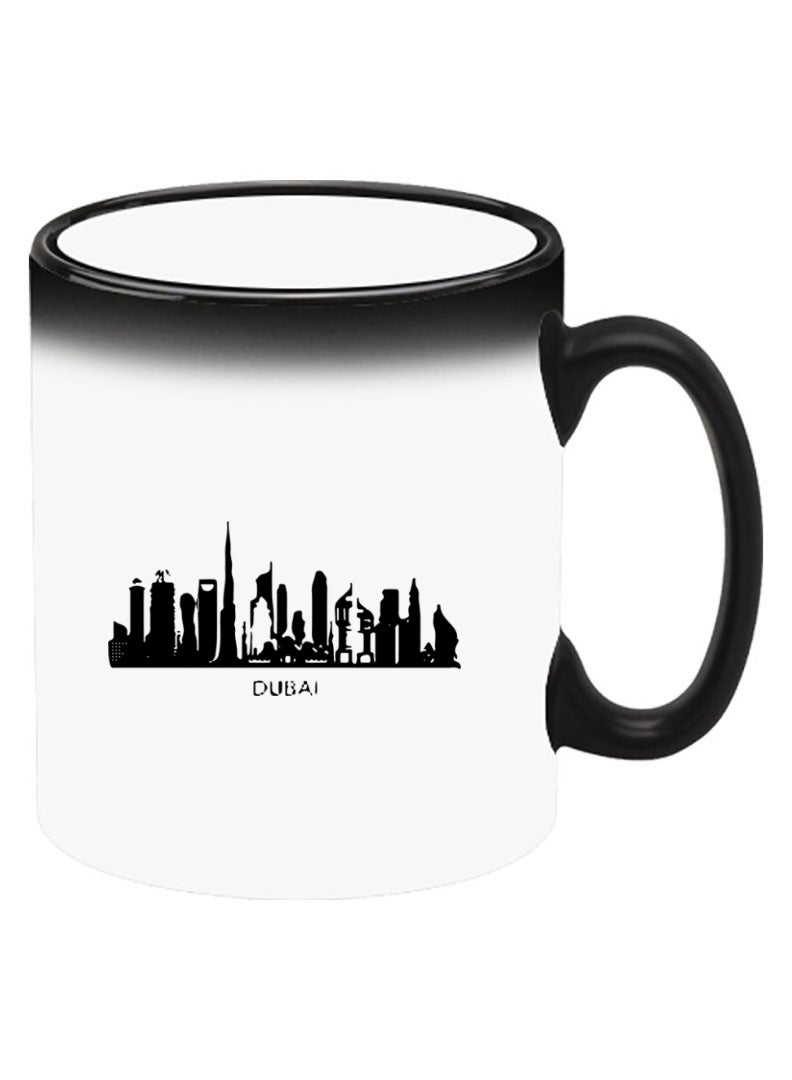 Theodor كوب سيراميك حساس للحرارة يتغير لونه، الصورة تظهر عند إضافة سائل ساخن! أفق دبي - Image 2