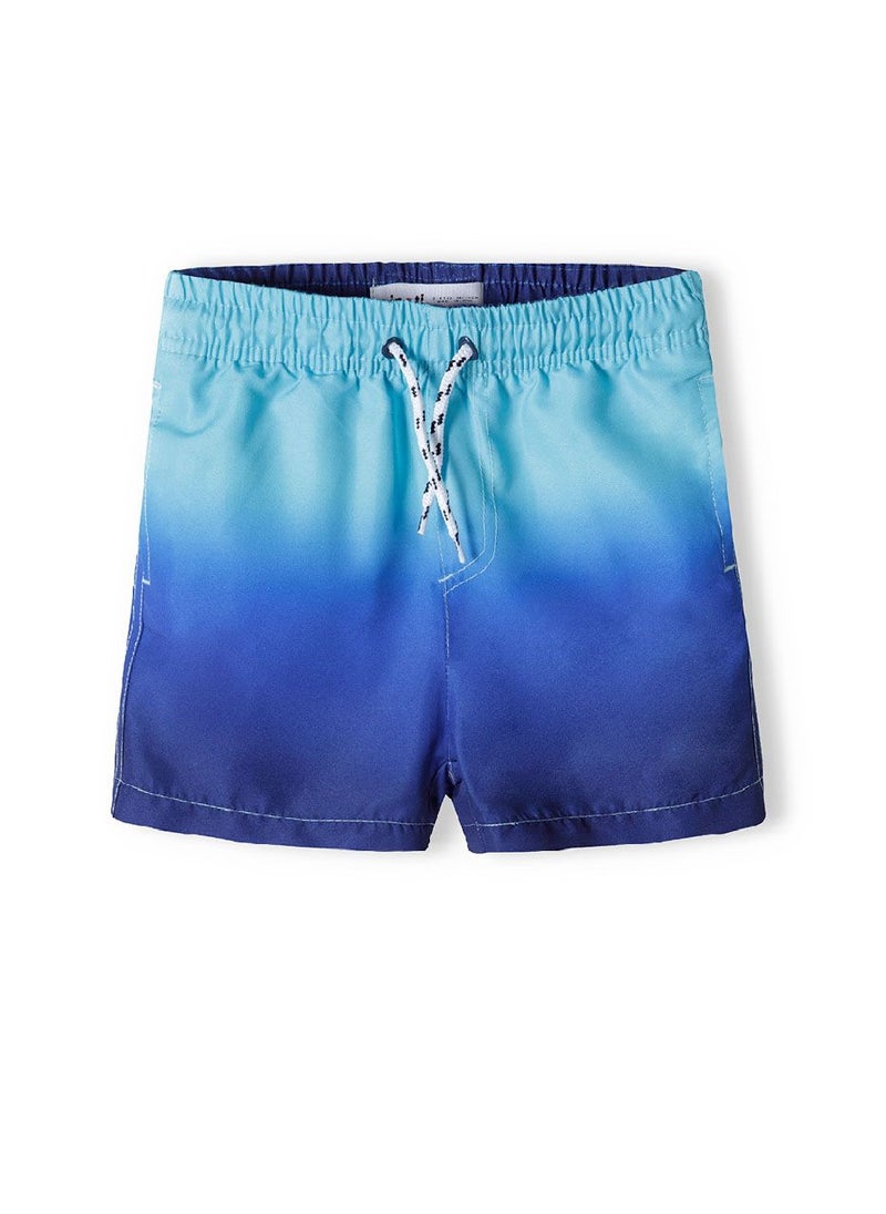 MINOTI Boys' Swim Shorts with Elastic Waist and Adjustable Drawstring - Image 2