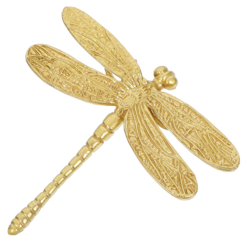 Brass Dragonfly Cabinet Knob Decorative Drawer Pulls Single Hole Dresser Handle - Image 2