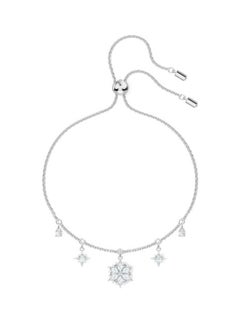 Swarovski Magic Snowflake Bracelet - White #5576695