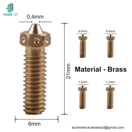 TESSERACT Nozzle Cleaning Pin for 3D Printers Nozzle | Declogging Pin for 3D Printer Nozzle | Maintenance Pin for Nozzle | Cleaning Pin for MK8 V6 & Volcano Nozzle (Quantity - 10, 0.35mm Cleaning Pin) - Image 3