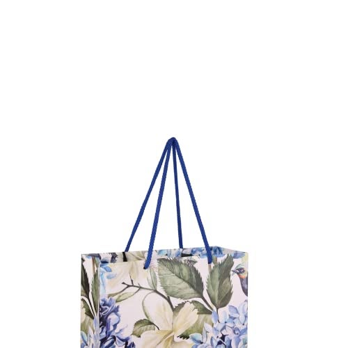 Arrow Paper Products White Hibiscus Return Gift Bags for Gifting, Weddings, Birthday,Holiday Presents (Pack of 40, 28x20x7.5) Cm - Image 4
