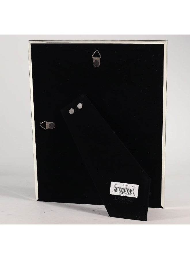 Lawrence Frames Bead Border Design, 8x10, Silver - Image 3