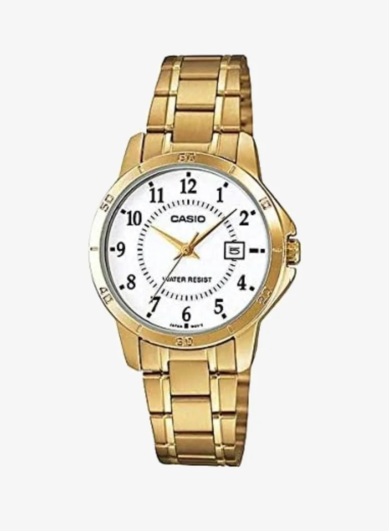 كاسيو Casio Analog Dress Watch for Women LTP-V004G-7B