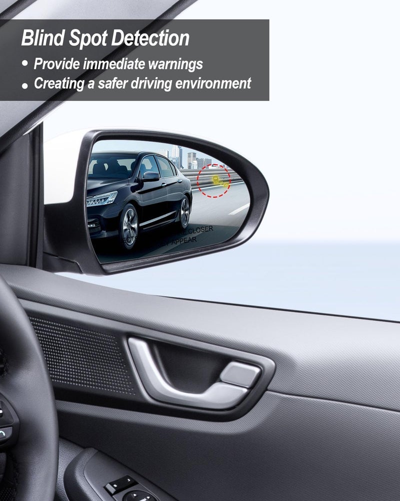 ULZOZN Passenger Side Heated Mirror Glass with Blind Spot Fit for Honda Accord 2018-2022, Rearview Mirror Glass Replace 76203-TVA-A21, Right Side - Image 2