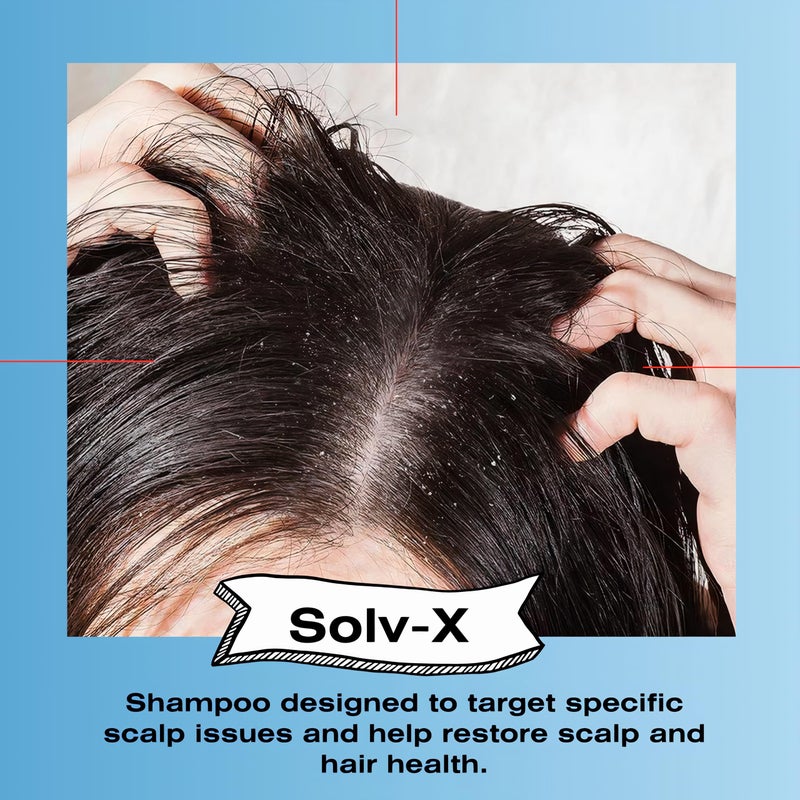 Mediceuticals شامبو ميديسوتيكالز سولف-إكس - للشعر وفروة الرأس الدهنية - شامبو حب الشباب لفروة الرأس للرجال والنساء والمراهقين 8.45 أونصة (250 مل) - Image 2