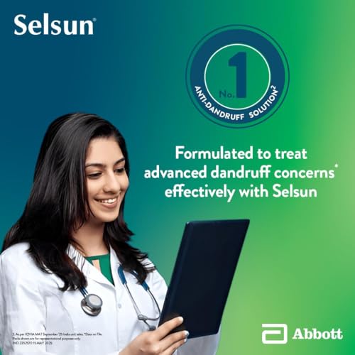 Selsun Abbott Suspension Anti Dandruff Shampoo for Men and Women, Clears Away Dandruff Flakes, Relieves From Excessive Oil, Relieves From Dandruff Related Itching- 120 ml - Image 5
