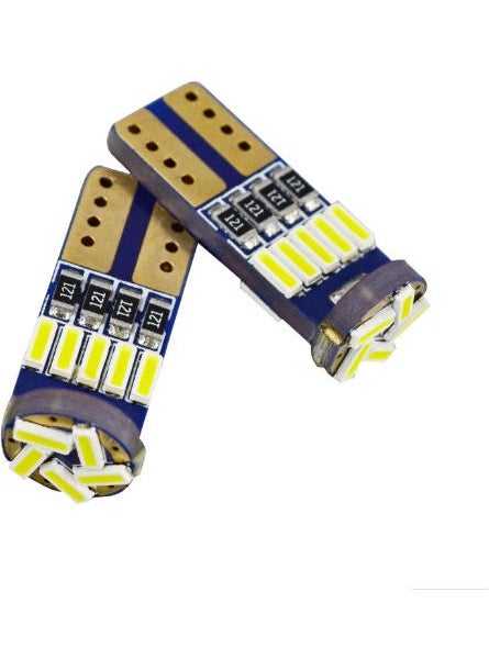 Femex T10 Led W5w Type 15 LED Mini Size Parking Plate Ceiling Interior Lighting LED White  - Image 1