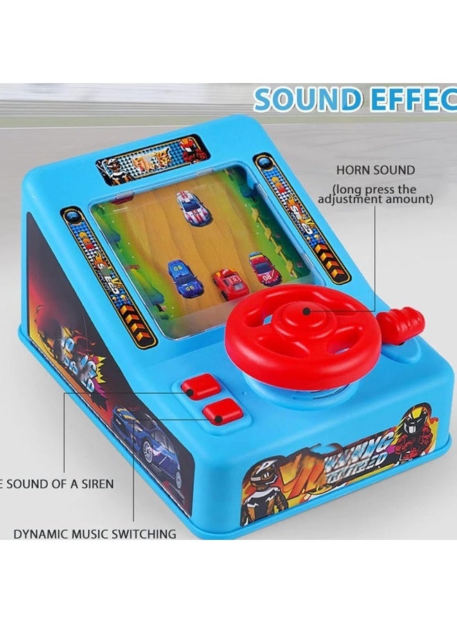 Kids Car Racing Adventure Steering Wheel – Interactive Driving Simulator with Lights, Music & Sounds, Educational Pretend Play Toy - Image 4