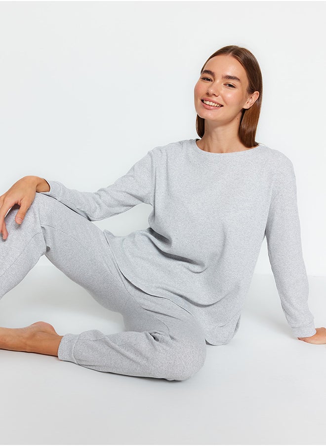 Gray Corded Cotton Wide Fit Knitted Pajama Set THMAW21PT0688 - pzsku/Z3D6FCB07A889389E84ACZ/45/_/1730941983/34e1c34d-a652-43a3-969c-ab50defe33eb