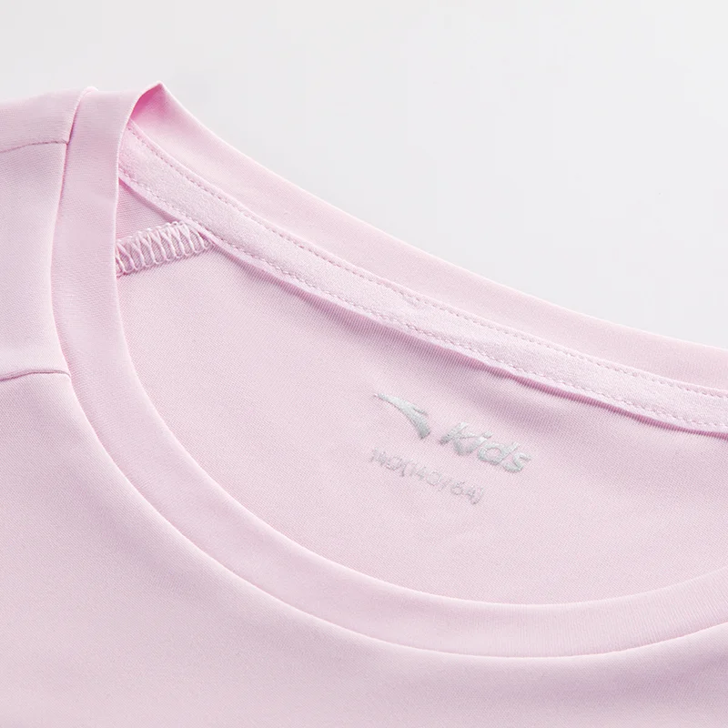 ANTA Kids Breathable Sports T-Shirt – Short Sleeve Running Tee